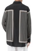 Рубашка из вискозы Balmain BH1HS184/XG42 фото 4