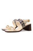 Комбинированные босоножки County Valentino 6W2S0LS8/CQL фото 1