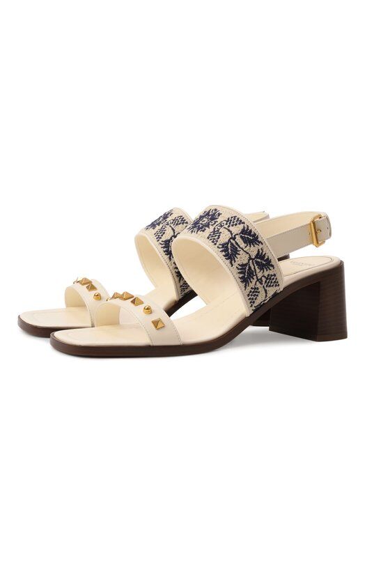 Комбинированные босоножки County Valentino 6W2S0LS8/CQL фото 1