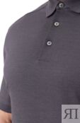 Поло из хлопка и шелка Zegna F786/UF341A9 фото 5