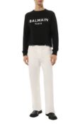 Хлопковый свитшот Balmain DH1JQ005/BB65 фото 2