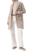 Пальто из шерсти и кашемира Brunello Cucinelli MD5329938 фото 2