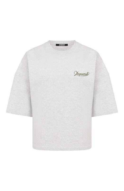 Хлопковая футболка Jacquemus 25E251JS216 фото 1