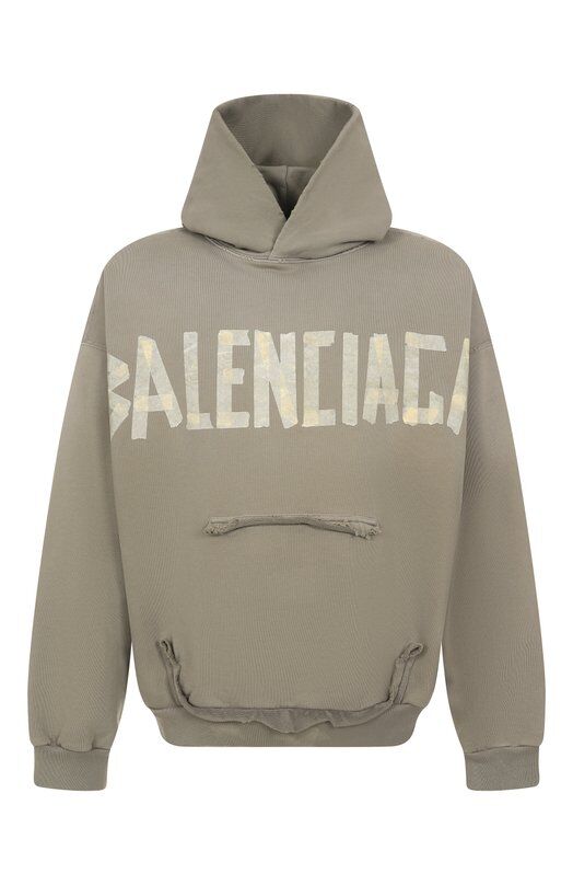Хлопковое худи Balenciaga 744441/TQVA9 фото 1