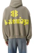 Хлопковое худи Balenciaga 744441/TQVA9 фото 4