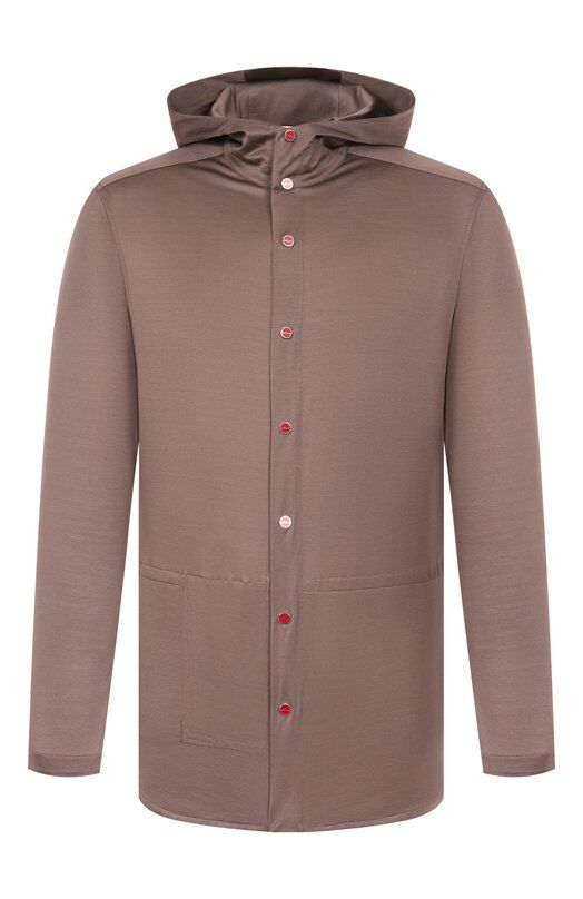 Хлопковая рубашка Kiton UMCPETEH0923413 фото 1