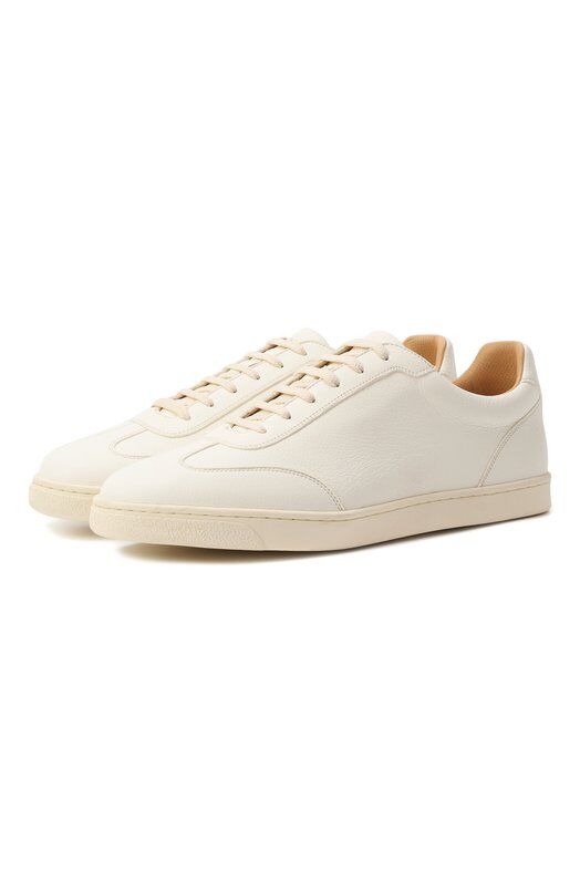Кожаные кеды Brunello Cucinelli MZU0LYN311 фото 1