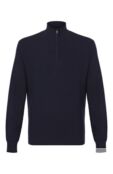 Джемпер из хлопка и шелка Brioni UMS70L/PAK22 фото 1