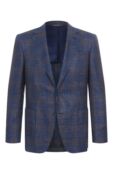 Пиджак из шерсти и шелка Canali 21288-CF02007 фото 1