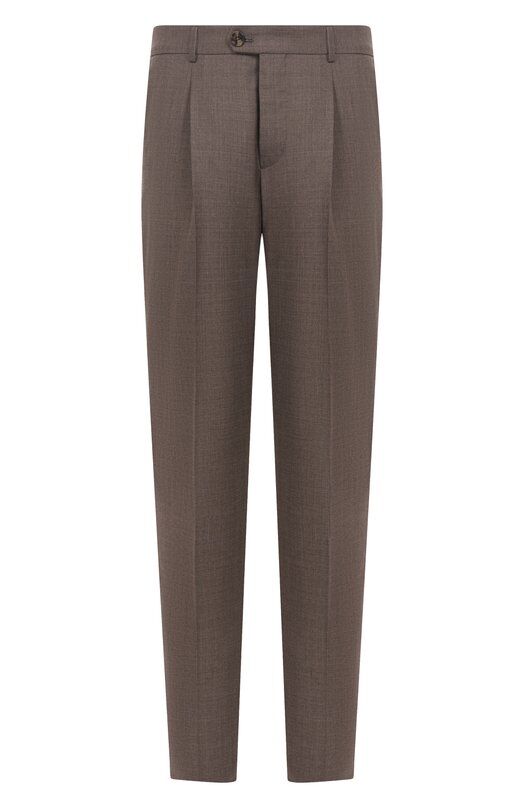Шерстяные брюки Brunello Cucinelli MB407E1450 фото 1