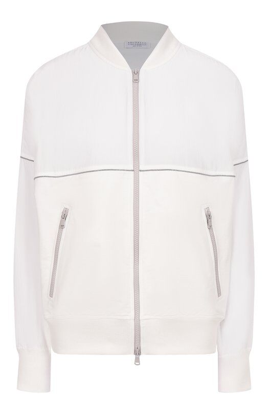 Хлопковый бомбер Brunello Cucinelli MH827VE706 фото 1