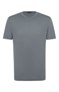 Футболка из хлопка и кашемира Kiton