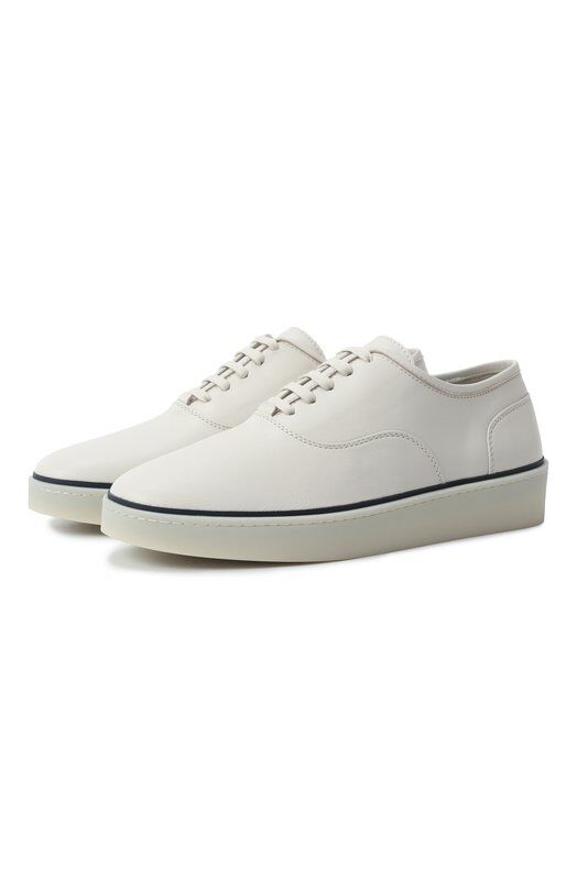 Кожаные кеды Canali 491216/RA01019 фото 1
