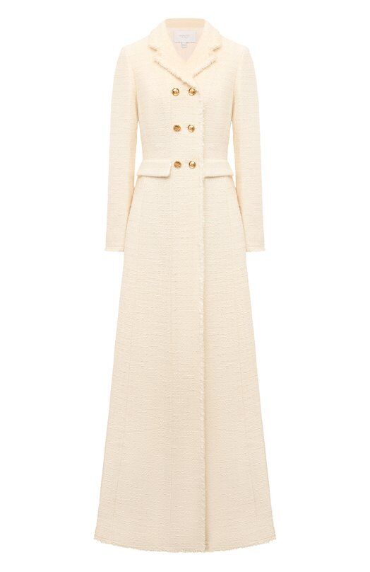 Пальто из хлопка и шерсти Giambattista Valli 24FWPVCA849B-08UBE фото 1