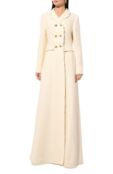 Пальто из хлопка и шерсти Giambattista Valli 24FWPVCA849B-08UBE фото 3