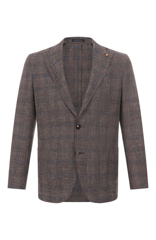 Пиджак из шерсти и хлопка Sartoria Latorre EF74/QH0050 фото 1