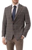 Пиджак из шерсти и хлопка Sartoria Latorre EF74/QH0050 фото 4