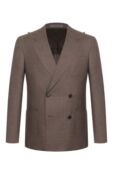 Пиджак из шерсти и шелка Corneliani 25X009-2516206 фото 1