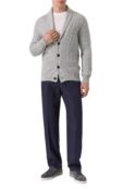 Брюки изо льна и хлопка Kiton UPR003LK0636F19 фото 2