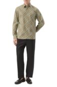 Хлопковая рубашка Burberry 8109377 фото 2