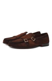 Замшевые монки Hero Santoni