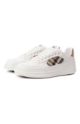 Комбинированные кеды Terrace Burberry 8108649 фото 1