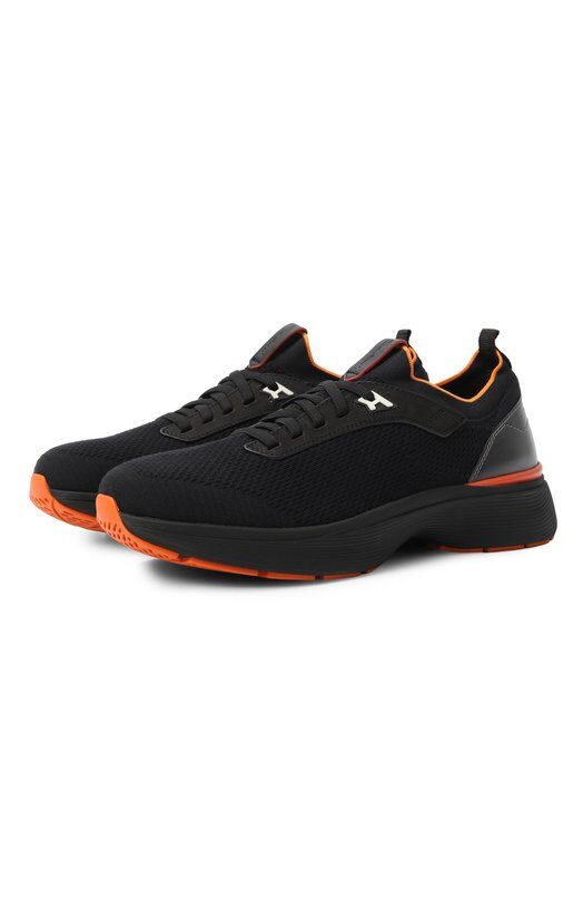 Текстильные кроссовки Bounce Santoni MBBG22082NEAN0FY фото 1
