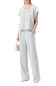 Шелковый топ Kiton D59415K0923F03 фото 2