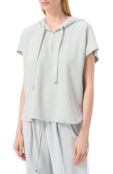 Шелковый топ Kiton D59415K0923F03 фото 3