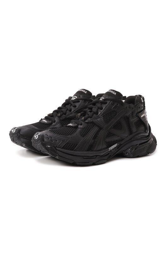 Текстильные кроссовки Runner Balenciaga 772774/W3RBT фото 1