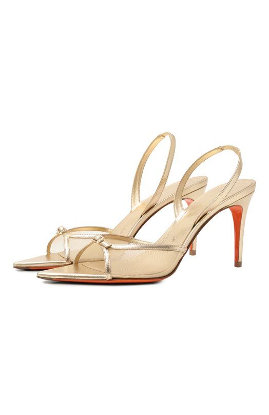 Комбинированные босоножки Santoni WHEG71698HA2TZNA фото 1