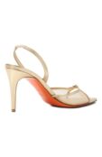 Комбинированные босоножки Santoni WHEG71698HA2TZNA фото 5