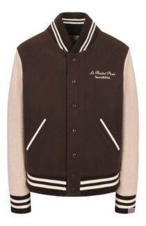Бомбер из шерсти и кашемира Sporty & Rich x Le Bristol Paris Sporty and Ric