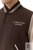 Бомбер из шерсти и кашемира Sporty & Rich x Le Bristol Paris Sporty and Ric 0W007517619BR03 фото 5