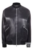 Кожаный бомбер Kiton D59674K0920F01 фото 1