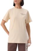 Хлопковая футболка Sporty & Rich x Le Bristol Paris Sporty and Rich T0043517619CR01 фото 3