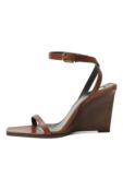 Кожаные босоножки May Saint Laurent 822392/DWE00 фото 4