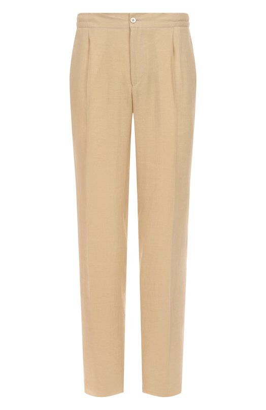Льняные брюки Kiton UPN01H0928606 фото 1