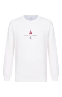 Хлопковый свитшот Brunello Cucinelli