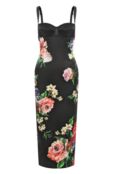 Атласное платье Dolce & Gabbana F6TTXT/FSIB5 фото 1