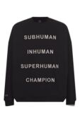 Хлопковый свитшот Rick Owens x Champion Rick Owens CM01E1669/CHFE фото 1
