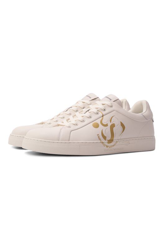 Кожаные кеды Emporio Armani EM000220/AF13982 фото 1