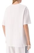 Хлопковая футболка AECA WHITE AWCMSSBBTTSST005A2.WHITE/BLACK (M) фото 4