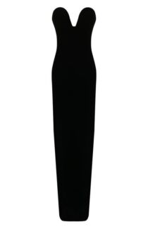 Бархатное платье The New Arrivals Ilkyaz Ozel