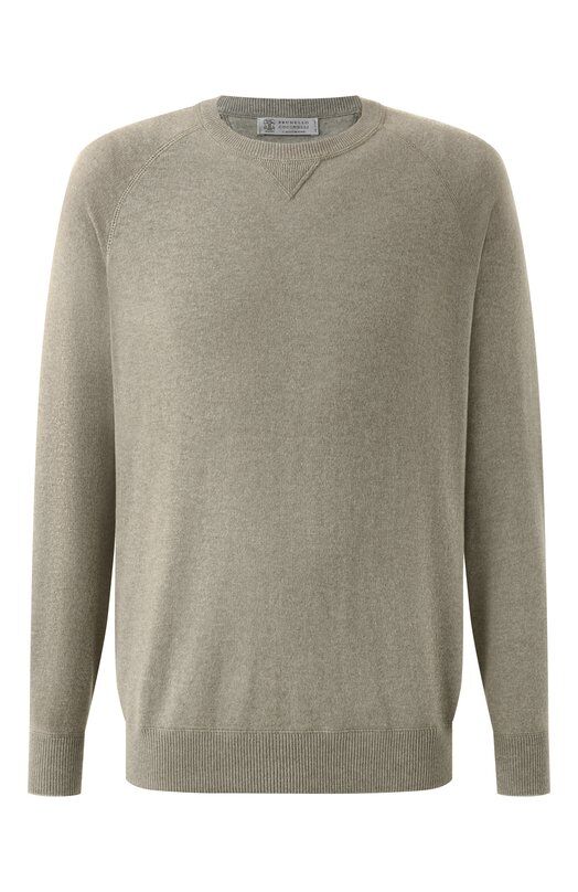 Джемпер из шерсти и кашемира Brunello Cucinelli M3609218G фото 1