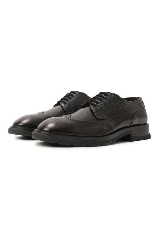 Кожаные дерби Alexander McQueen 750388WIDW1 1000 фото 1