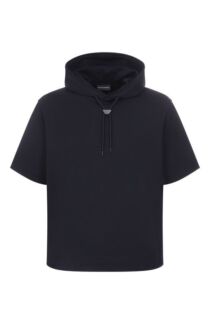 Хлопковое худи Emporio Armani
