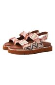 Текстильные сандалии Mia Missoni MWF112 фото 1
