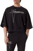 Хлопковая футболка Rick Owens x Champion Rick Owens CM01E1677/CHJG фото 3