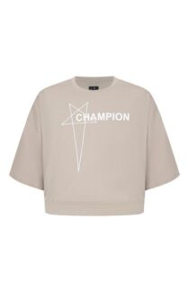 Хлопковая футболка Rick Owens x Champion Rick Owens